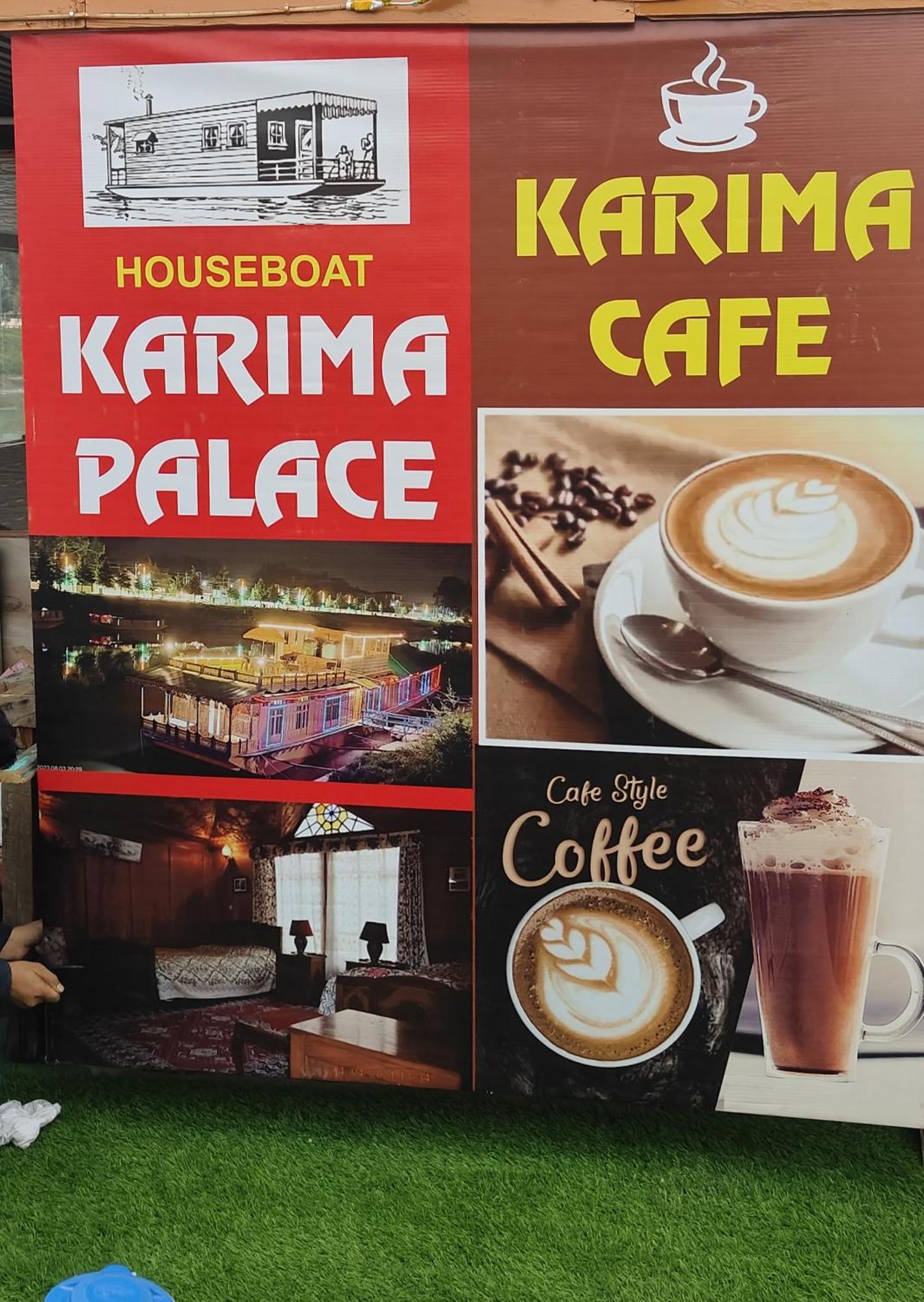 Houseboat Karima Palace Srīnagar Exteriör bild